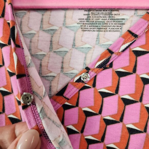 Diane Von Furstenberg for Target sz 10 / 12 girls short sleeve wrap dress - Picture 6 of 13